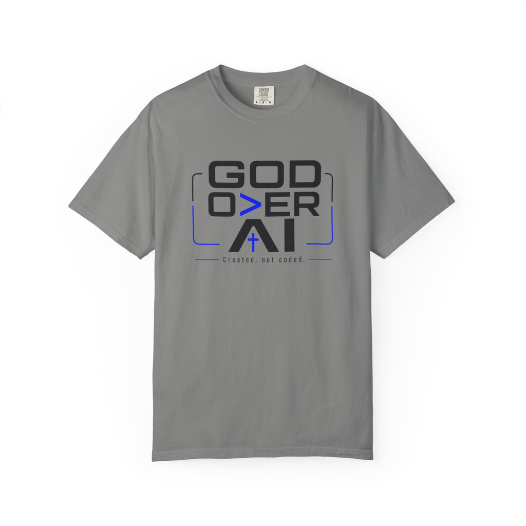 God Over AI - T-Shirt