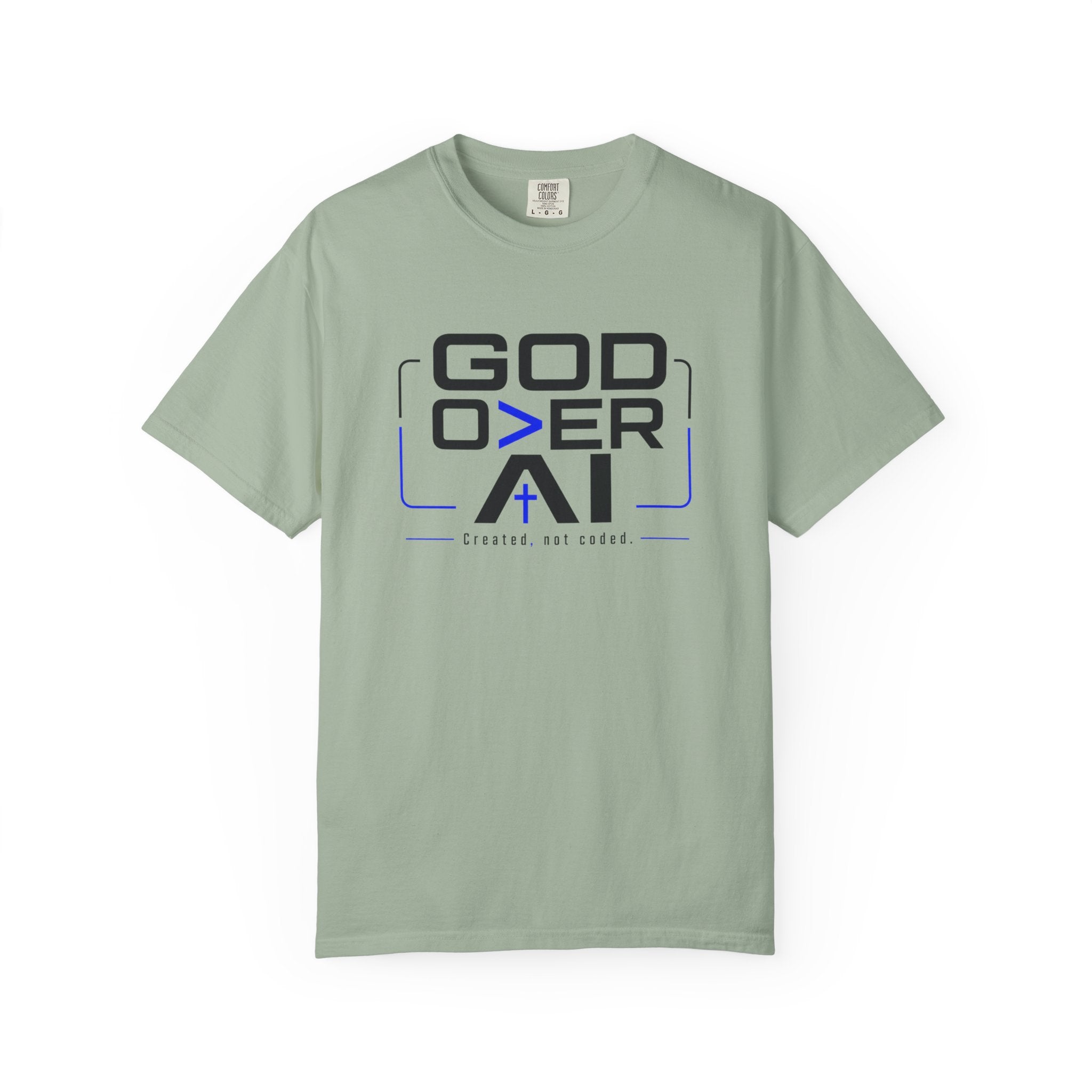 God Over AI - T-Shirt