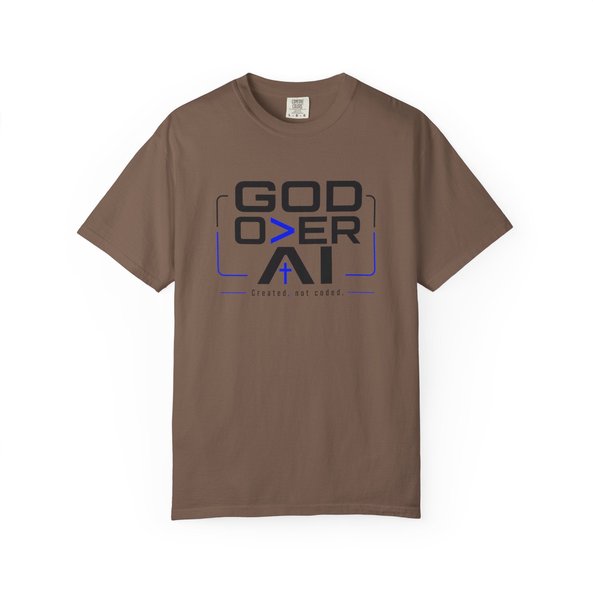 God Over AI - T-Shirt