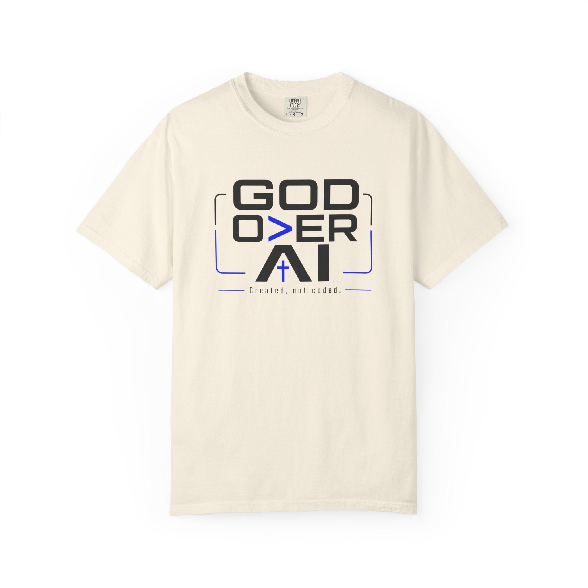God Over AI - T-Shirt